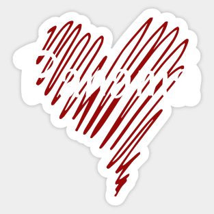 I love Panama, Panama heart Sticker